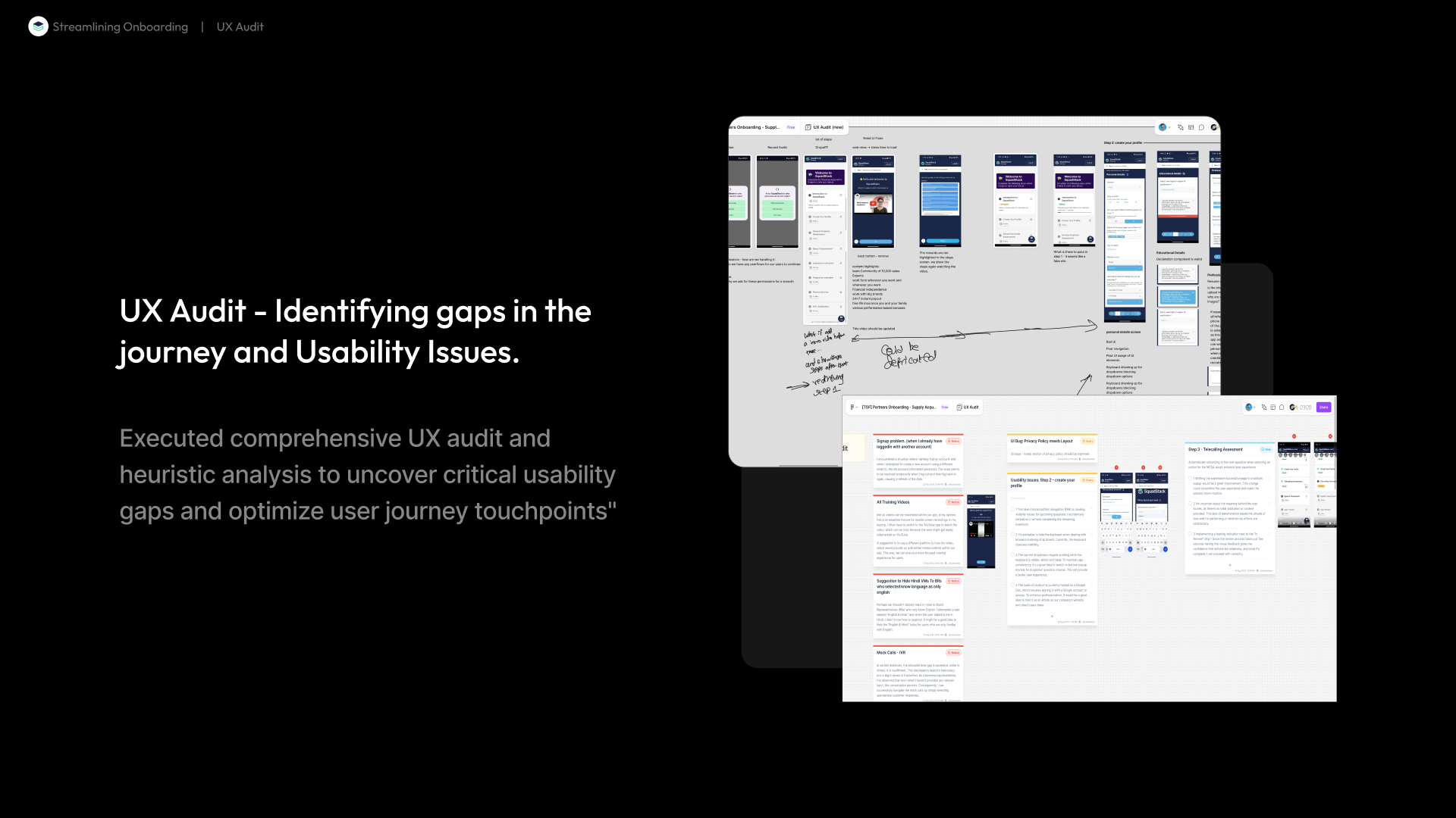 UX Audit & Heuristic Analysis: Identifying friction points in the legacy app